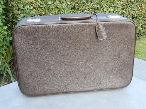 Vintage lederen valies merk "Gold Pfeil", Verzamelen, Retro, Ophalen