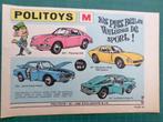 Politoys - publicité papier - 1966, Autres types, Utilisé, Enlèvement ou Envoi