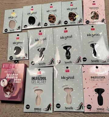 Partij inlegzolen 14 stuks beschikbaar voor biedingen