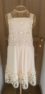 Beige zomerjurkje Azara, maat S/M, Kleding | Dames, Beige, Ophalen of Verzenden, Zo goed als nieuw, Knielengte