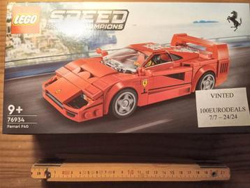 Supercar Lego 76934 Speed Ferrari F40-new-, Envoi, Neuf, Voiture, Autres marques
