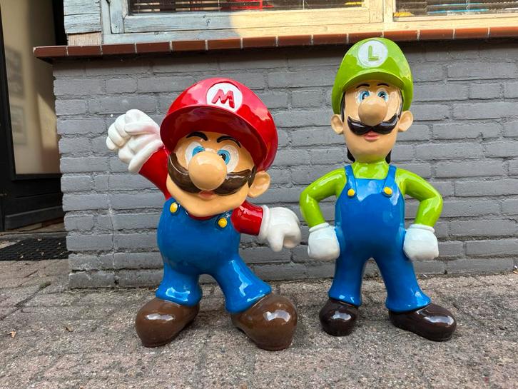 Images de Mario et Luigi, Collections, Personnages de BD, Comme neuf, Statue ou Figurine, Autres personnages, Enlèvement