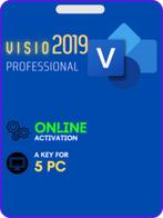 Microsoft Visio 2019 Professional (5PC), Nieuw, Ophalen of Verzenden, Windows
