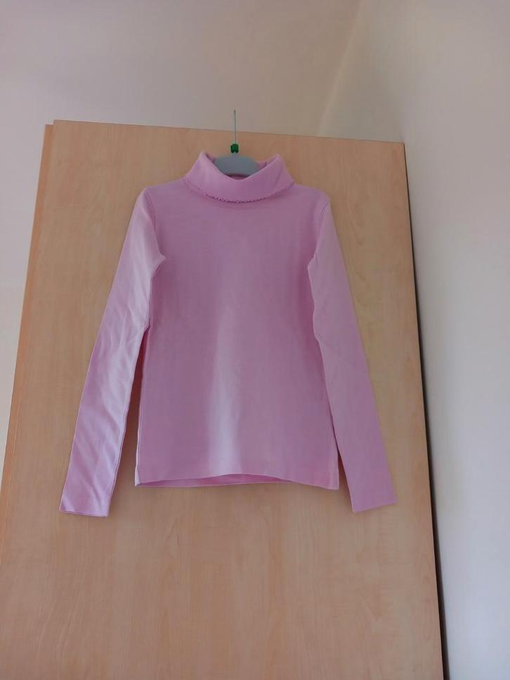 Lichtroze sous-pull maat 122/128, zeer goede staat, Kinderen en Baby's, Kinderkleding | Maat 122, Zo goed als nieuw, Meisje, Shirt of Longsleeve