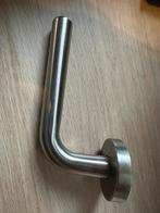 7 roestvrijstalen deurgrepen (dubbel), Doe-het-zelf en Bouw, Hang- en Sluitwerk, Ophalen of Verzenden, Gebruikt, Inox