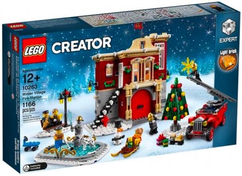Lego 10263 - Creator Expert - De Brandweerkazerne van de sta, Kinderen en Baby's, Speelgoed | Duplo en Lego, Nieuw, Lego, Complete set