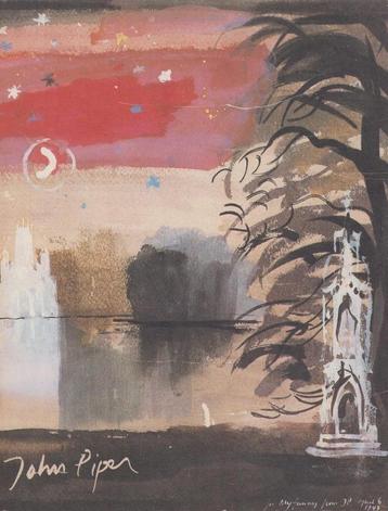 John Piper - The Tate Gallery - 1983 beschikbaar voor biedingen