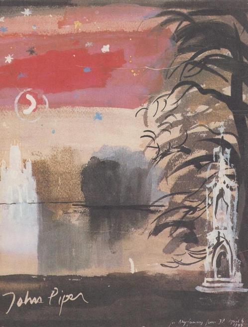 John Piper - The Tate Gallery - 1983, Boeken, Kunst en Cultuur | Beeldend, Gelezen, Schilder- en Tekenkunst, Ophalen of Verzenden