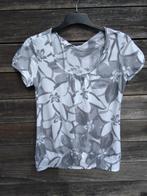 Esprit : Wit en Grijze T-Shirt in Maat 42, Maat 42/44 (L), Ophalen of Verzenden, Zo goed als nieuw, Korte mouw