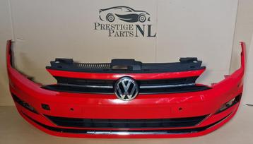 Voorbumper VW Polo 2G AW Origineel Bumper 4xPDC LP3G 