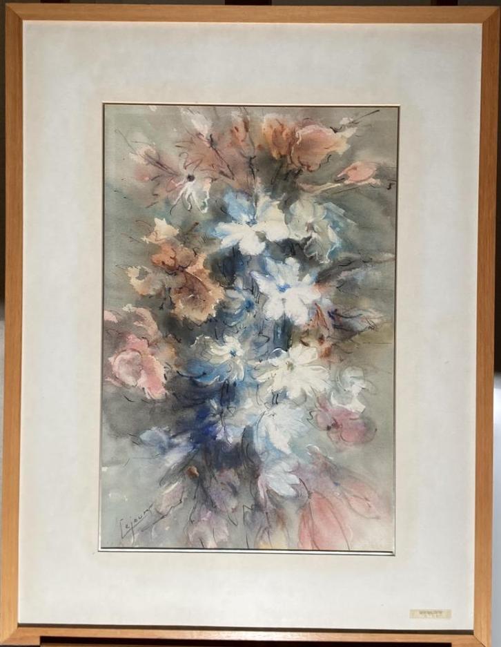 Œuvre de Jean Lejour (1913-1990), Antiek en Kunst, Kunst | Schilderijen | Klassiek, Ophalen