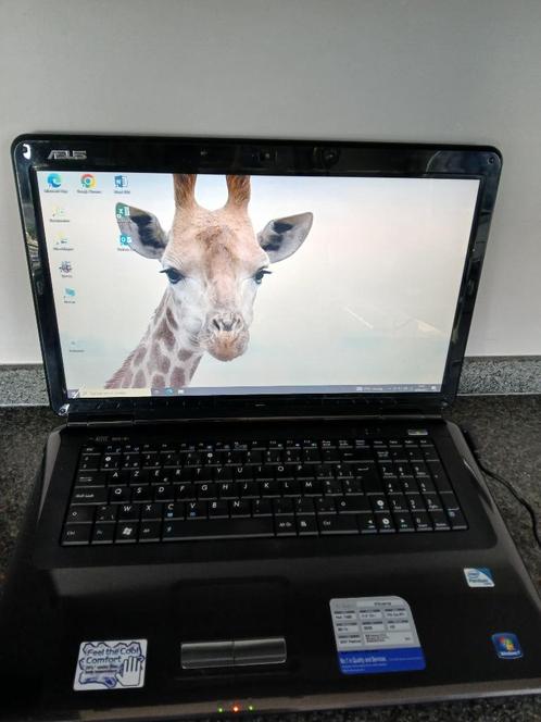 Asus K70IJ, Computers en Software, Windows Laptops, Zo goed als nieuw, 17 inch of meer, HDD, 2 tot 3 Ghz, 4 GB, Azerty, Ophalen of Verzenden