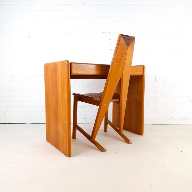 Vintage bureau en stoel Søren Nissen & Ebbe Gehl, Huis en Inrichting, Bureaus, Bureau, Ophalen