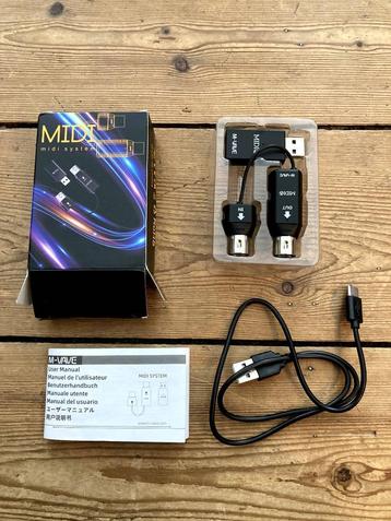 M-VAVE MS1 Mini Wireless MIDI Transmission System beschikbaar voor biedingen