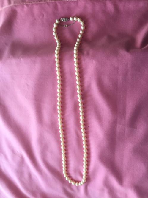 SUPERBE COLLIER EN PERLES FINES MAJORICA, Handtassen en Accessoires, Kettingen, Nieuw, Steen of Mineraal, Ophalen of Verzenden