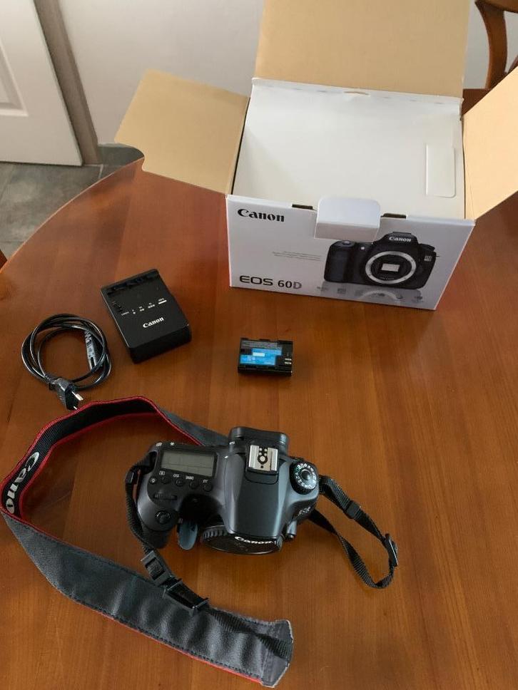 CANON EOS 60D NAAKT, Audio, Tv en Foto, Fotocamera's Digitaal, Gebruikt, Spiegelreflex, Canon, Geen optische zoom, Ophalen of Verzenden