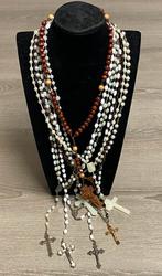 Set van 8 vintage rozenkransen, prijs: 35€, Ophalen of Verzenden