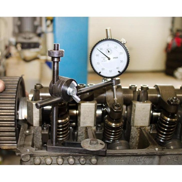 Universele meetklok met houder zoals VAG VW 387 speciaal ger, Auto diversen, Autogereedschap, Verzenden