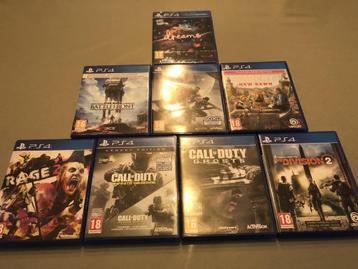 PS4 games te koop (Diepenbeek, enkel afhaling) beschikbaar voor biedingen