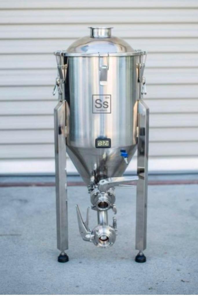 Brassage - SS Brewing fermenter 27L brewmaster edition, Huis en Inrichting, Keuken | Potten en Pannen, Zo goed als nieuw, Inox