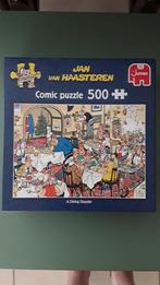 Puzzel Jan van haasteren A dining disaster 500 st, Hobby en Vrije tijd, Denksport en Puzzels, Ophalen of Verzenden, Zo goed als nieuw