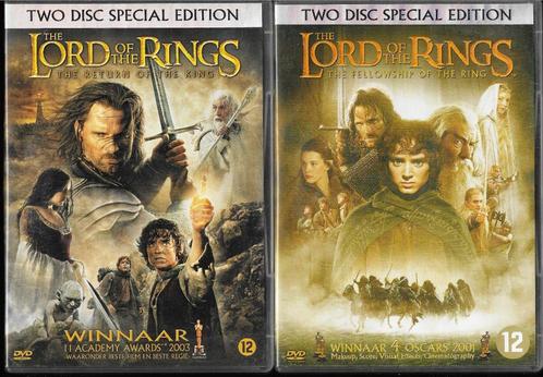 Lord Of The Rings 1, 2 & 3, Cd's en Dvd's, Dvd's | Tv en Series, Zo goed als nieuw, Vanaf 12 jaar, Verzenden