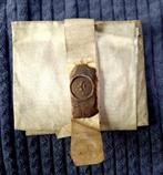 Perkament manuscript met zegels gezocht, Antiek en Kunst, Ophalen of Verzenden