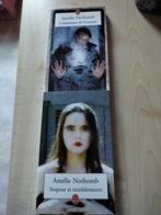 3 livres d'Amélie nothomb, Boeken, Gelezen, Ophalen of Verzenden