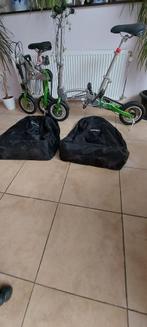 2 Plooifietsen Mobiky Genius, Fietsen en Brommers, Minder dan 14 inch, Versnellingen, Zo goed als nieuw, Totaal opvouwbaar