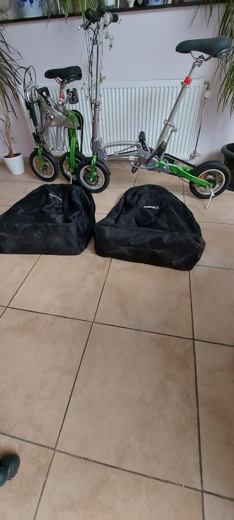 2 Plooifietsen Mobiky Genius, Fietsen en Brommers, Fietsen | Vouwfietsen, Zo goed als nieuw, Overige merken, Minder dan 14 inch