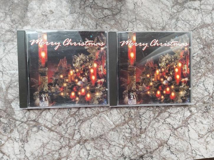 Merry Christmas 4 cd's, Cd's en Dvd's, Cd's | Kerst en Sinterklaas, Gebruikt, Kerst, Ophalen of Verzenden