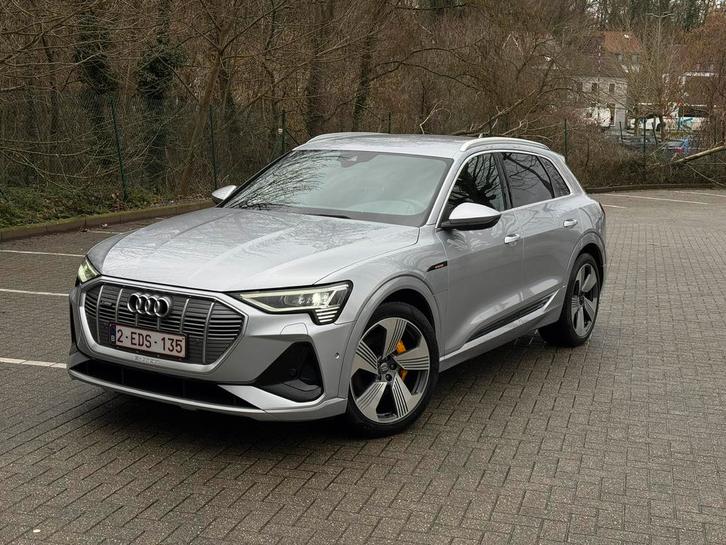 Audi E-tron 55 Quattro S-Line Int/ext B&o, Auto's, Audi, Particulier, e-tron, Parkeercamera, Elektrisch, Euro 6, SUV of Terreinwagen