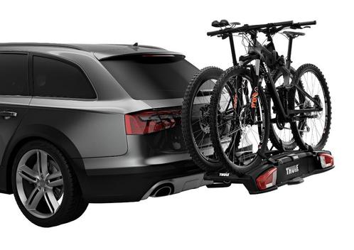 Thule VeloSpace XT 2bike - Black, Autos : Divers, Porte-vélos, Neuf, Support d'attelage, 2 vélos, Pneus larges, Vélo électrique