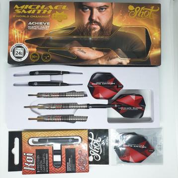 Darts pijlen Shot Michael Smith Achieve 90% - 24 gram disponible aux enchères