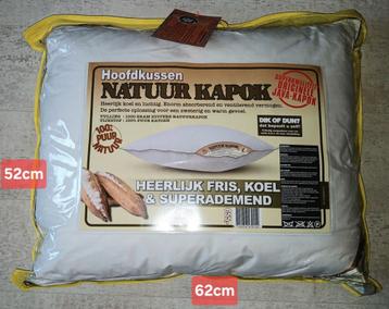 Hoofdkussen Natuur Kapok, nieuw beschikbaar voor biedingen