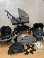 Thule Sleek Grey Melange Maxi Cosi rock  + adapter + IsoFix, Kinderen en Baby's, Ophalen, Zo goed als nieuw, Kinderwagen