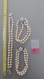 Parelarmband Perlas Sureda Manacor Mallorca, Ophalen of Verzenden, Nieuw, Met strass