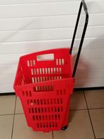 Stevige trolley in harde PVC ,hendel inklapbaar, Comme neuf, 35 à 45 cm, 50 à 60 cm, Plastique dur