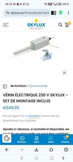 Vérin électrique 230v de skylux sans set de montage, Ophalen of Verzenden, Zo goed als nieuw