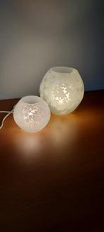 Tafellampjes, Ophalen of Verzenden, Gebruikt, Glas, Minder dan 50 cm