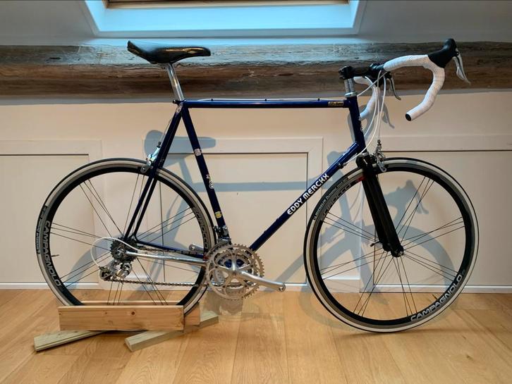 Vélo Eddy Merckx acier – Campagnolo Veloce – prêt à rouler, Fietsen en Brommers, Fietsen | Racefietsen, Gebruikt, Heren, Overige merken