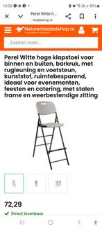 barkruk opklapbaar 6, Huis en Inrichting, Ophalen, Zo goed als nieuw