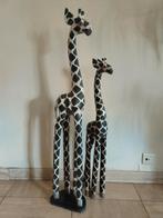 Houten giraffen, Antiek en Kunst, Kunst | Beelden en Houtsnijwerken, Ophalen