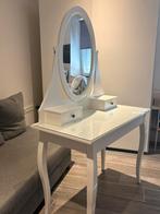 Make-up tafel met spiegel, Ophalen, Gebruikt, Vintage, 50 tot 100 cm