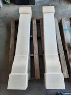 Sierschouw pilaren witsteen, Huis en Inrichting, Ophalen, Zo goed als nieuw