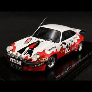 Promotie: Porsche 911 Carrera n19 Rallye Monte Carlo 1977 1