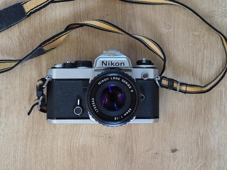 Nikon FE - Appareil argentique reflex 24*36, Audio, Tv en Foto, Fotocamera's Analoog, Gebruikt, Spiegelreflex, Nikon, Ophalen of Verzenden