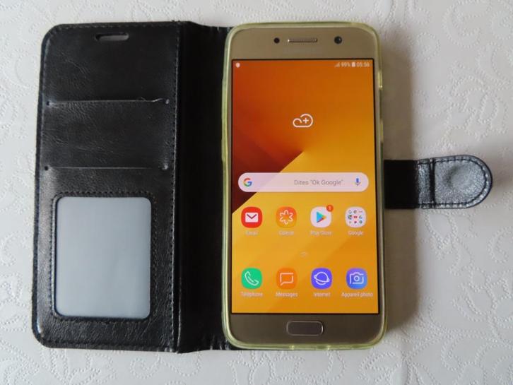 Samsung Galaxy A5 2017 32 Gb + housse, Telecommunicatie, Mobiele telefoons | Samsung, Zo goed als nieuw, Galaxy A, 32 GB, Touchscreen