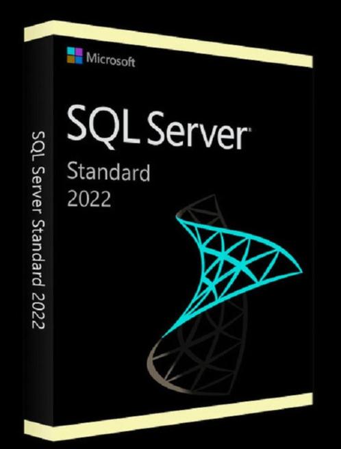 Microsoft SQL Server 2022 Standard (24 Core)  1 assetsleute, Computers en Software, Besturingssoftware, Nieuw, Windows, Ophalen of Verzenden