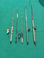 Set van 5 hengels of stuks., Watersport en Boten, Ophalen, Gebruikt